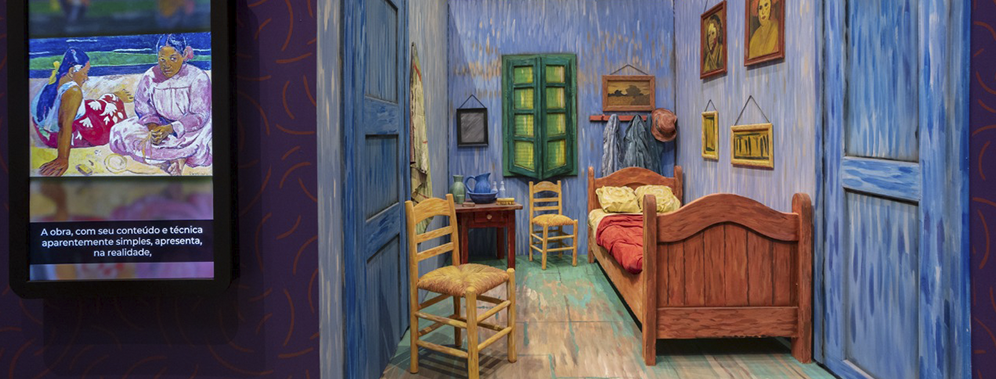 Van Gogh e seus contemporâneos: exposição imersiva