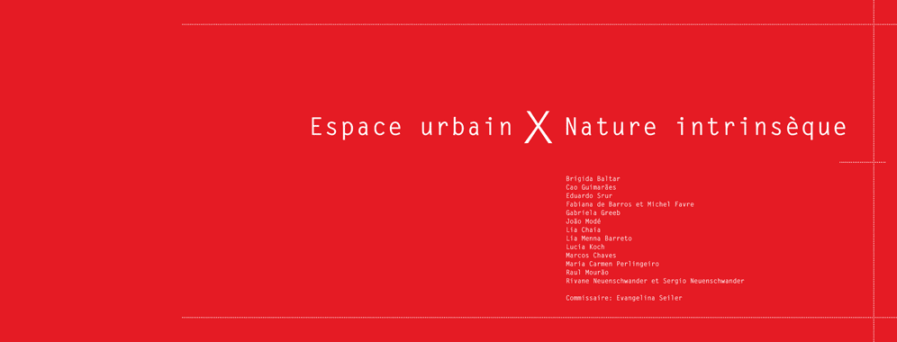 Espaço Urbano X Natureza Intrínseca