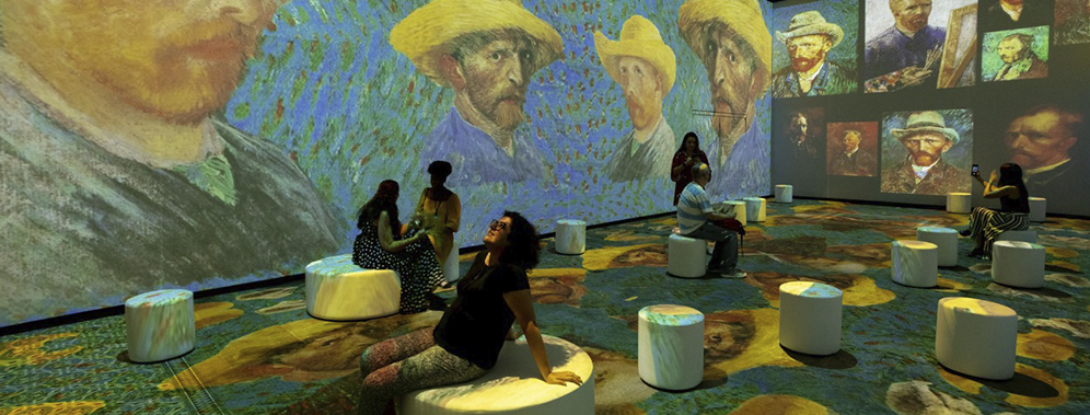 Van Gogh e seus contemporâneos: exposição imersiva